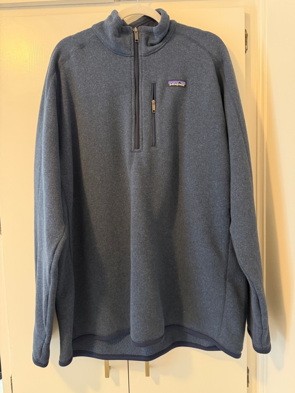 Patagonia Men’s Half-Zip Fleece Pullover - Slate Blue